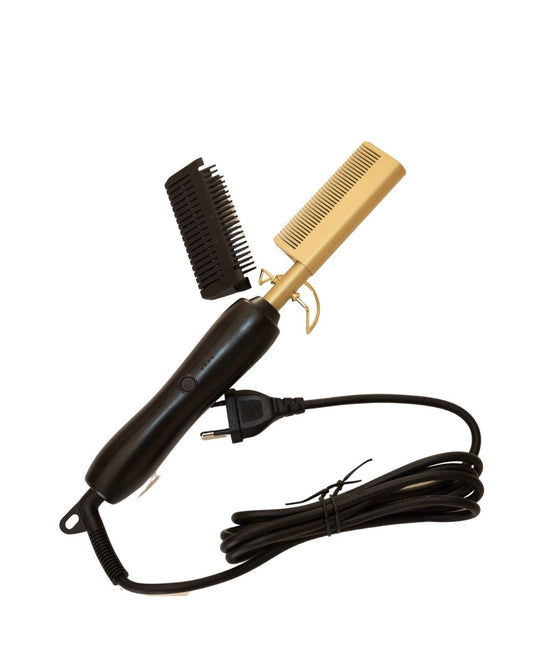 Hot Comb - Electric Straightening Hot Comb for Hair and Wigs